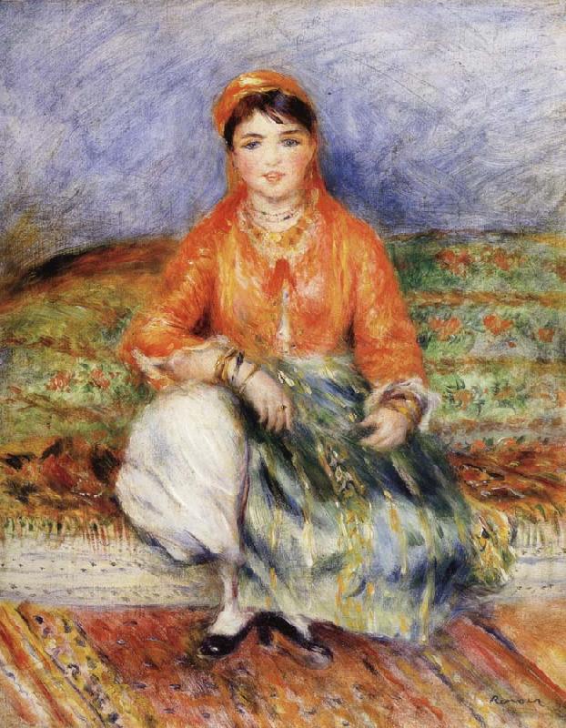 Pierre Renoir Algerian Girl China oil painting art